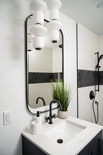 Black and White Bathroom