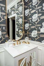 Powder Room Stairs