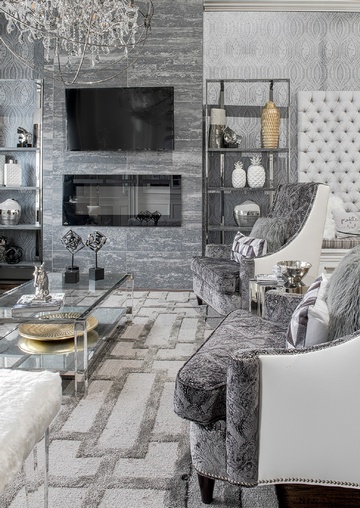Living Space Decorating Services Aurora by Royal Interior Design Ltd.