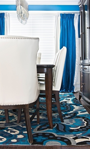 Bold Dining - Richmond Hill Dining Room Renovations by Royal Interior Design Ltd.
