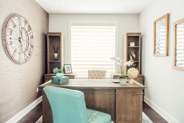 Mid Century Modern Office Renovations Markham by Royal Interior Design Ltd.