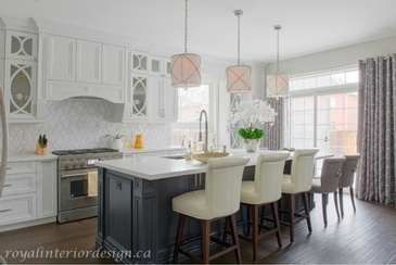 Fresh Lemon - Kitchen Renovation Newmarket by Royal Interior Design Ltd.