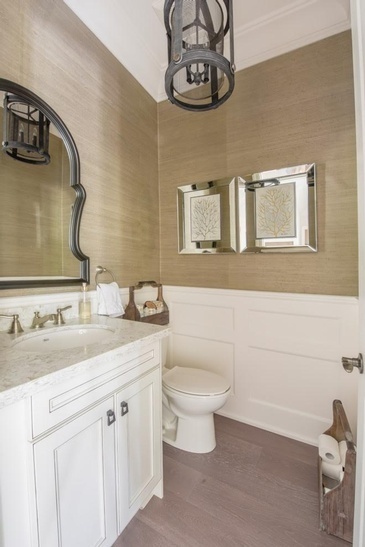 Country Chic Bathroom Decoration Services Richmond Hill - Royal Interior Design Ltd.