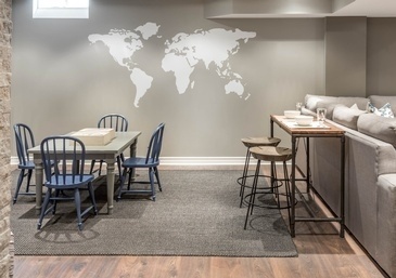 Multifunctional Basement Renovations Richmond Hill by Royal Interior Design Ltd.