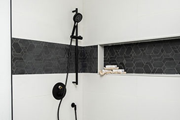 Black and White Bathroom
