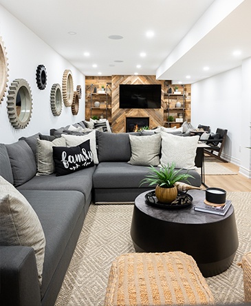 Beautiful Basement