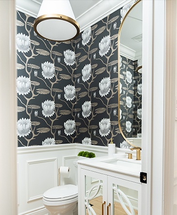 Powder Room Stairs