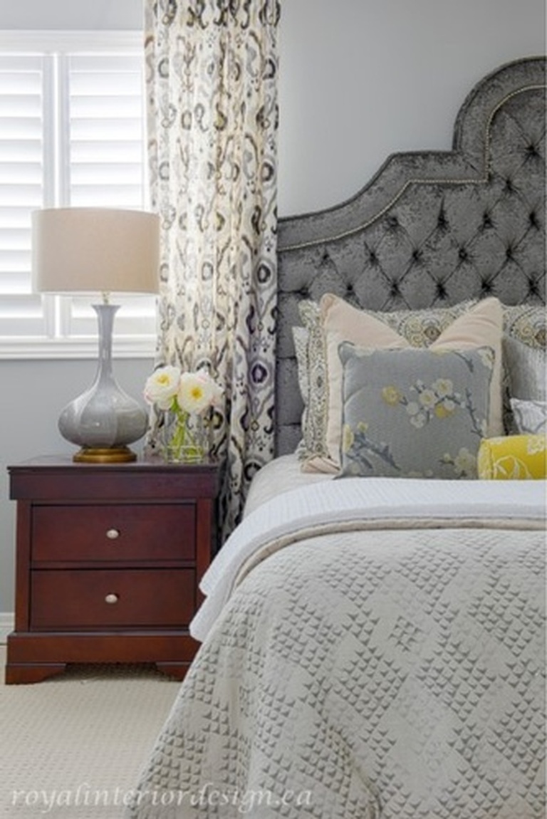 Lamp Shade on Side Table - Bedroom Renovation Services Aurora by Royal Interior Design Inc