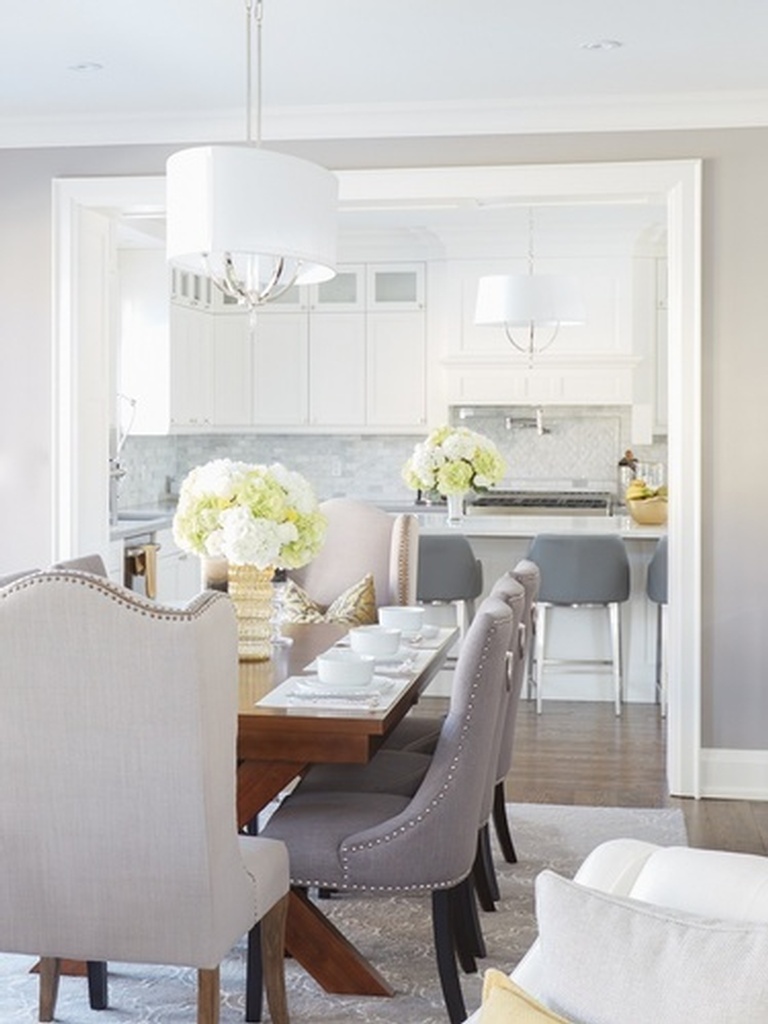Modern Dining Room Renovations Aurora by Royal Interior Design Ltd