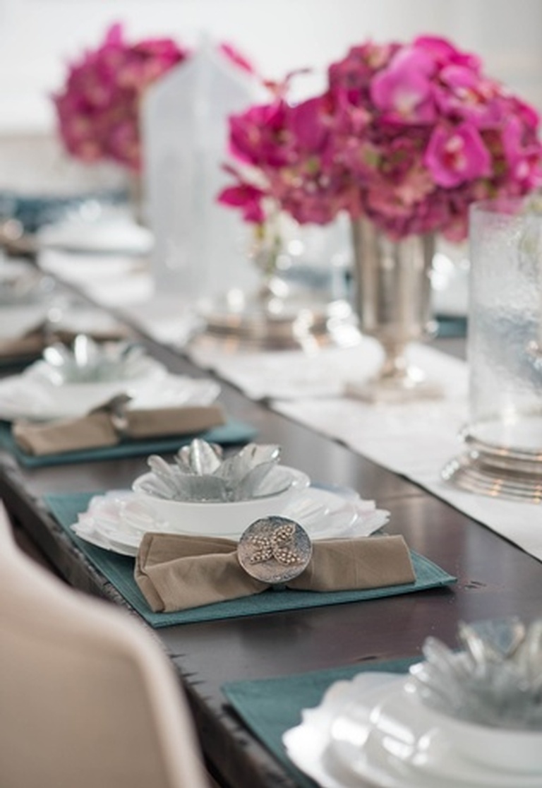 Well Arranged Crockery- Dining Room Decor Aurora by Royal Interior Design Ltd
