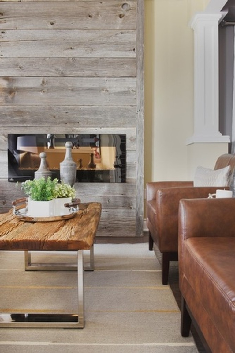 Decorative Accents on Coffee Table - Aurora Living Space Renovations by Royal Interior Design Ltd