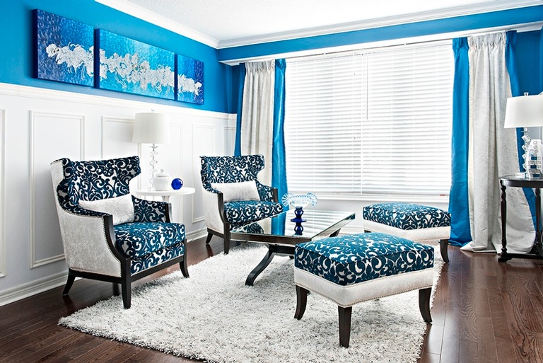 Bold Living Space Decorating Services Vaughan by Royal Interior Design Ltd