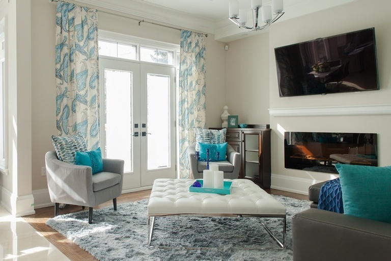 Bright Living Space Design GTA by Royal Interior Design Ltd