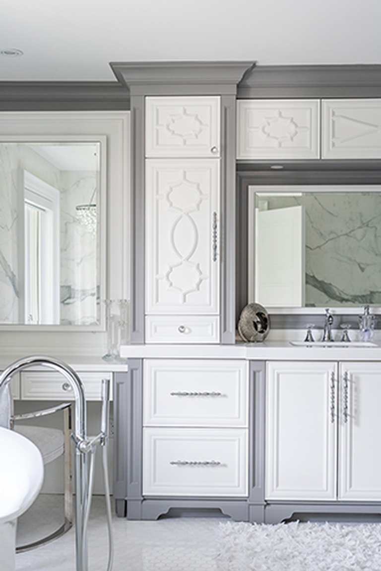 Master Bathroom Renovations Aurora by Royal Interior Design Ltd